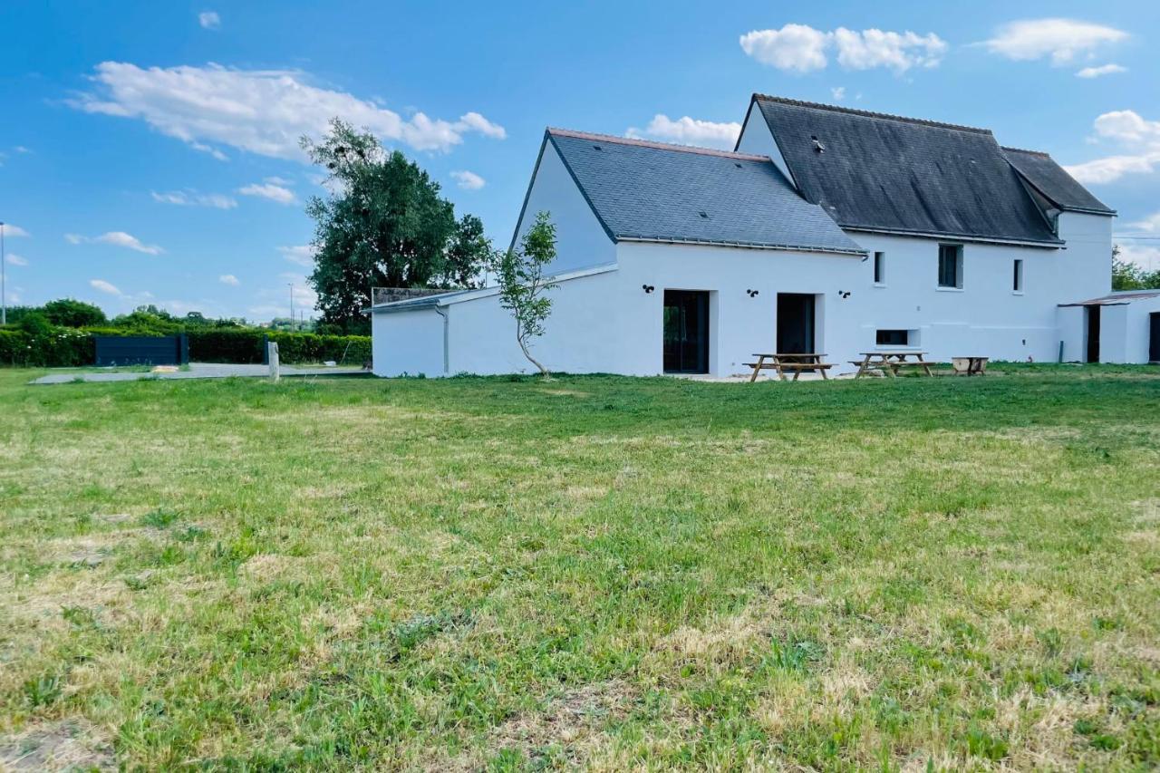 Villa La Grange Du Pigeonnier Authenticity And Gentleness 10 Minutes From Tours La Riche Exterior foto